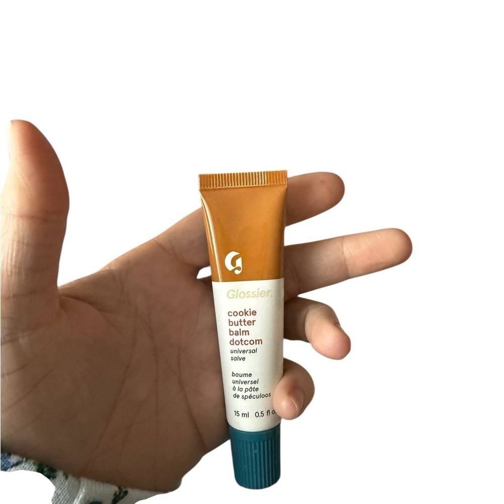 NWT Glossier Balm Dotcom in Cookie Butter (Box included)